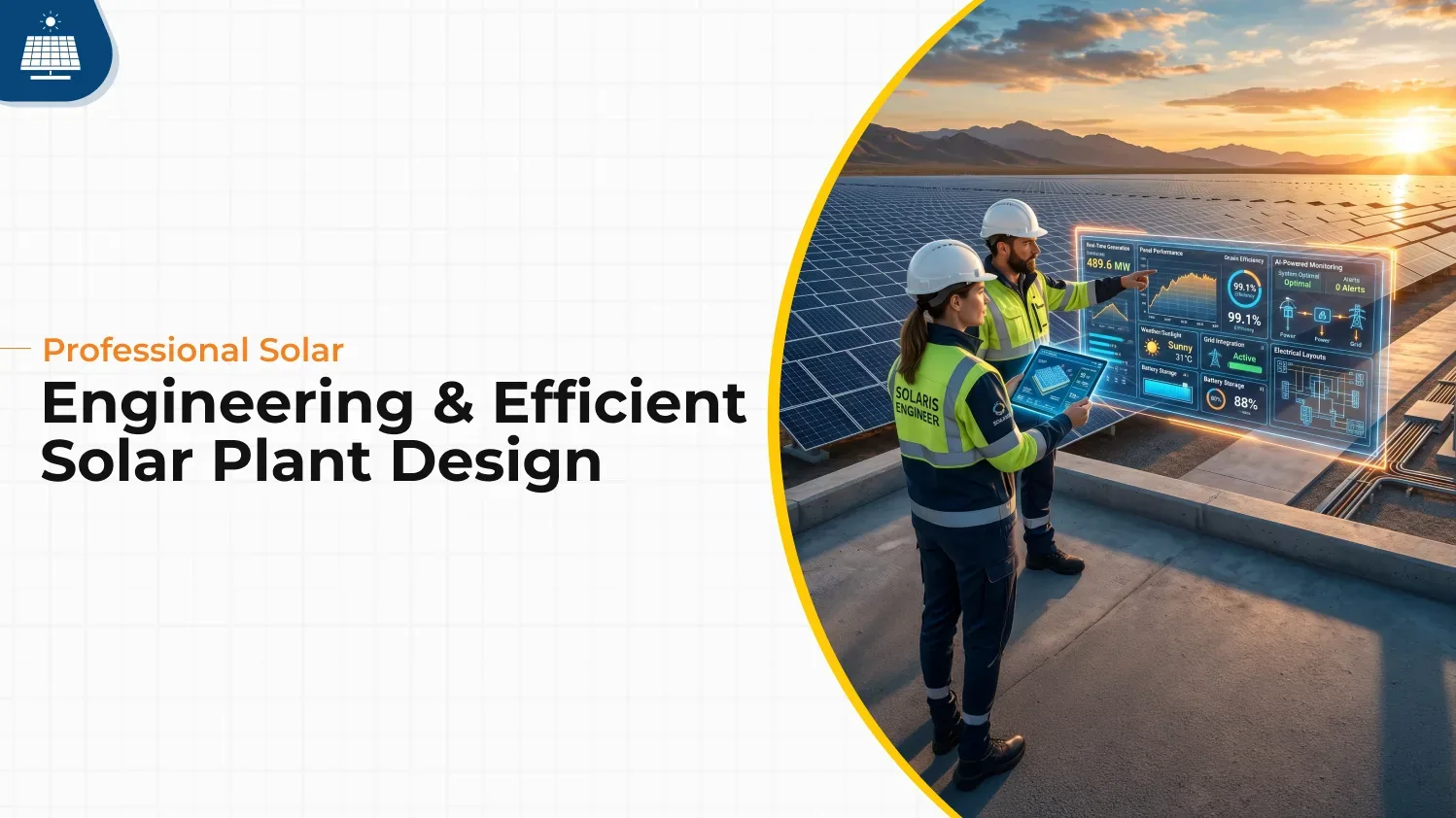 Professional Solar Engineering & Efficient Solar Plant Design